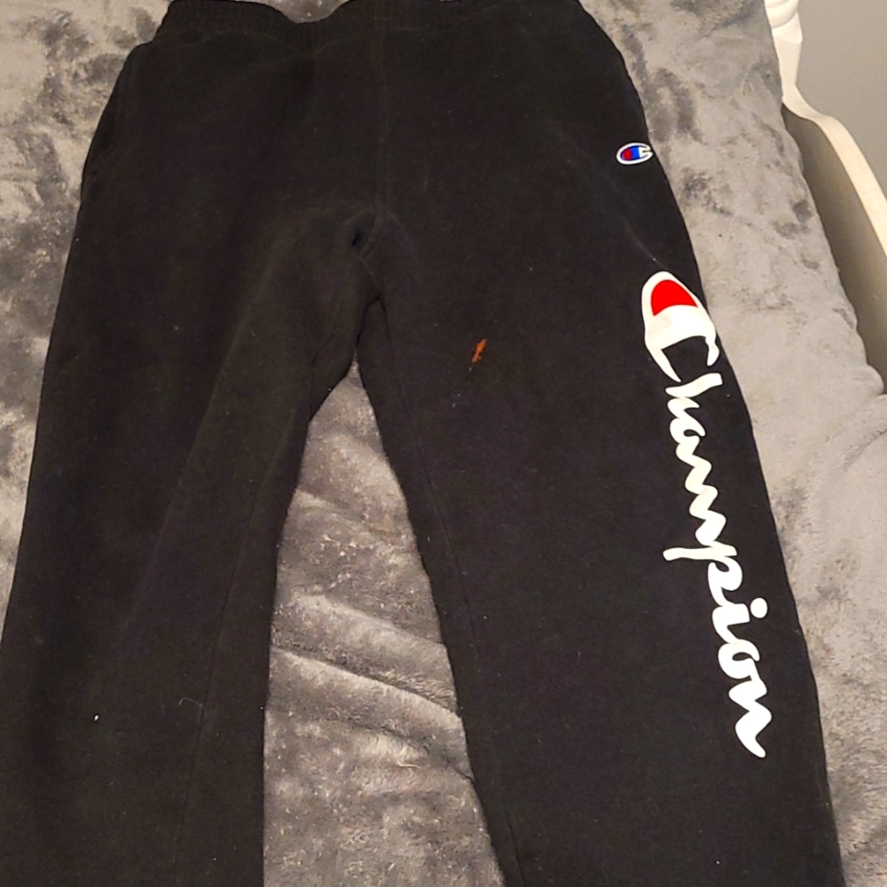 Black champion sweatpants